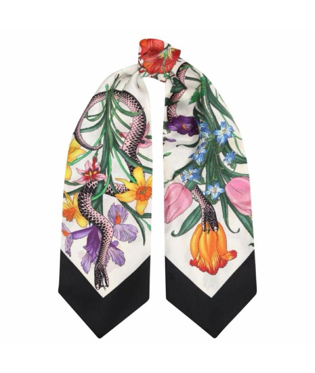 GUCCI Мульти шелковый платок, фото 8