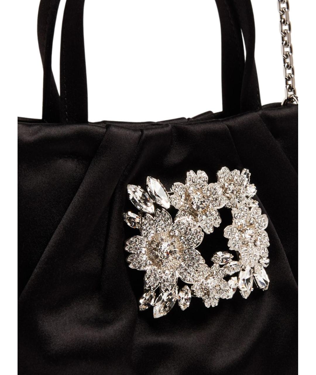 ROGER VIVIER Черная сумка тоут, фото 4