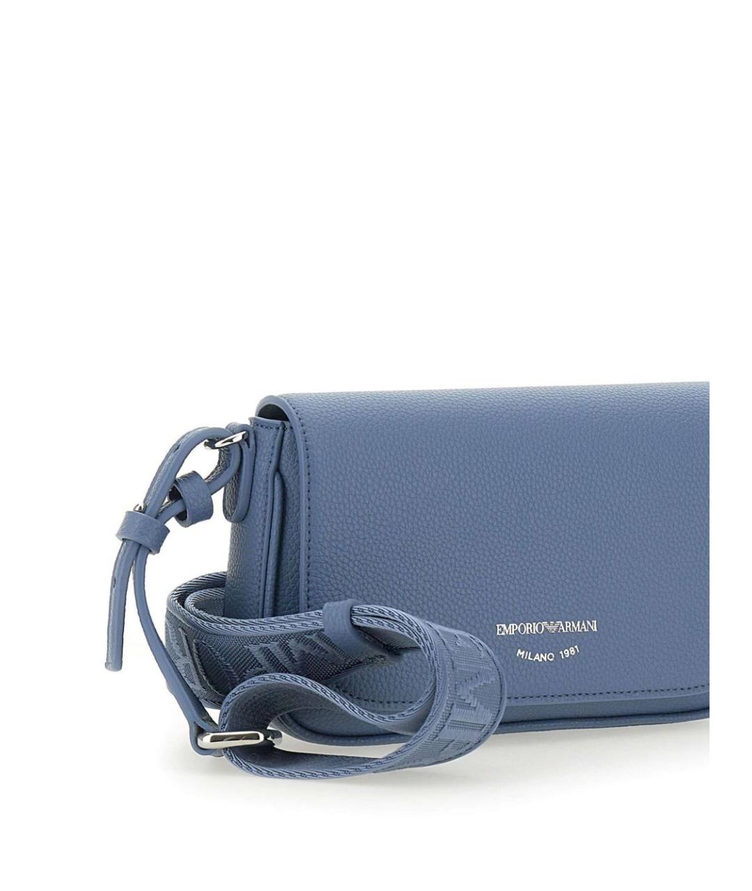 EMPORIO ARMANI Синяя сумка через плечо, фото 3
