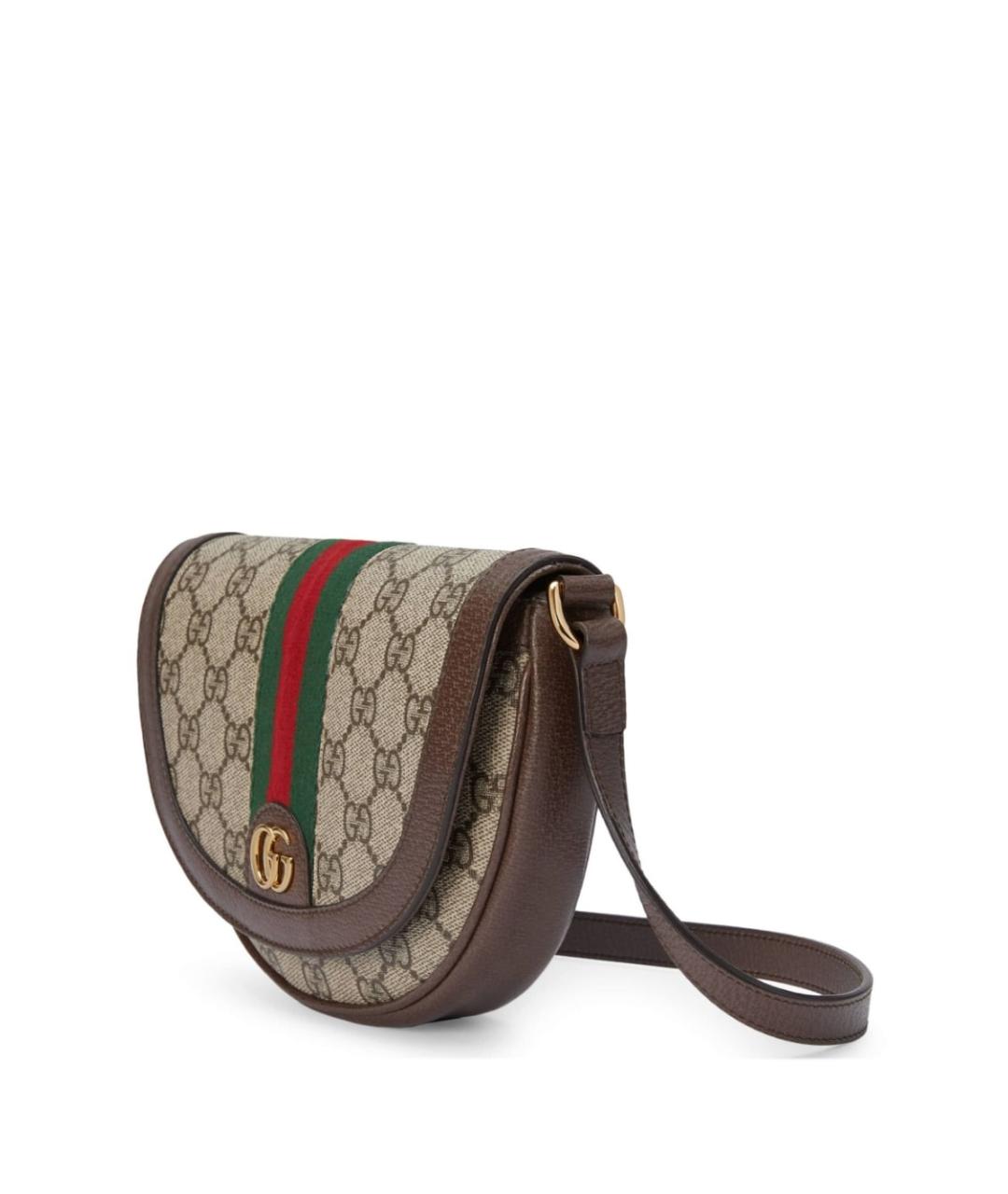 GUCCI Коричневая сумка через плечо, фото 3