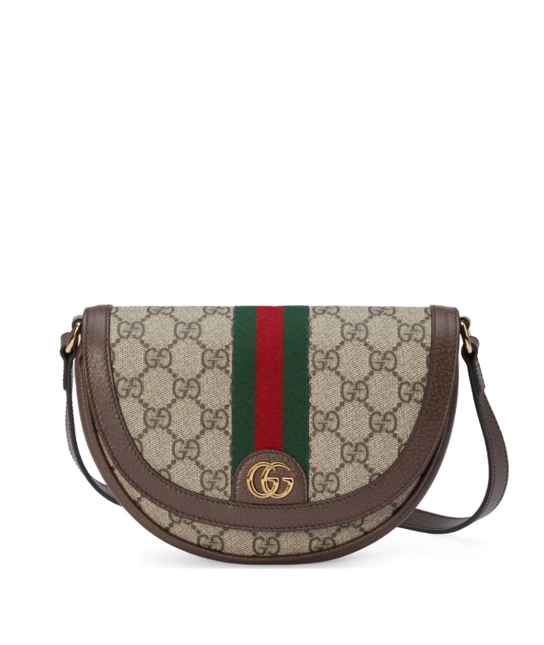 GUCCI Коричневая сумка через плечо, фото 1