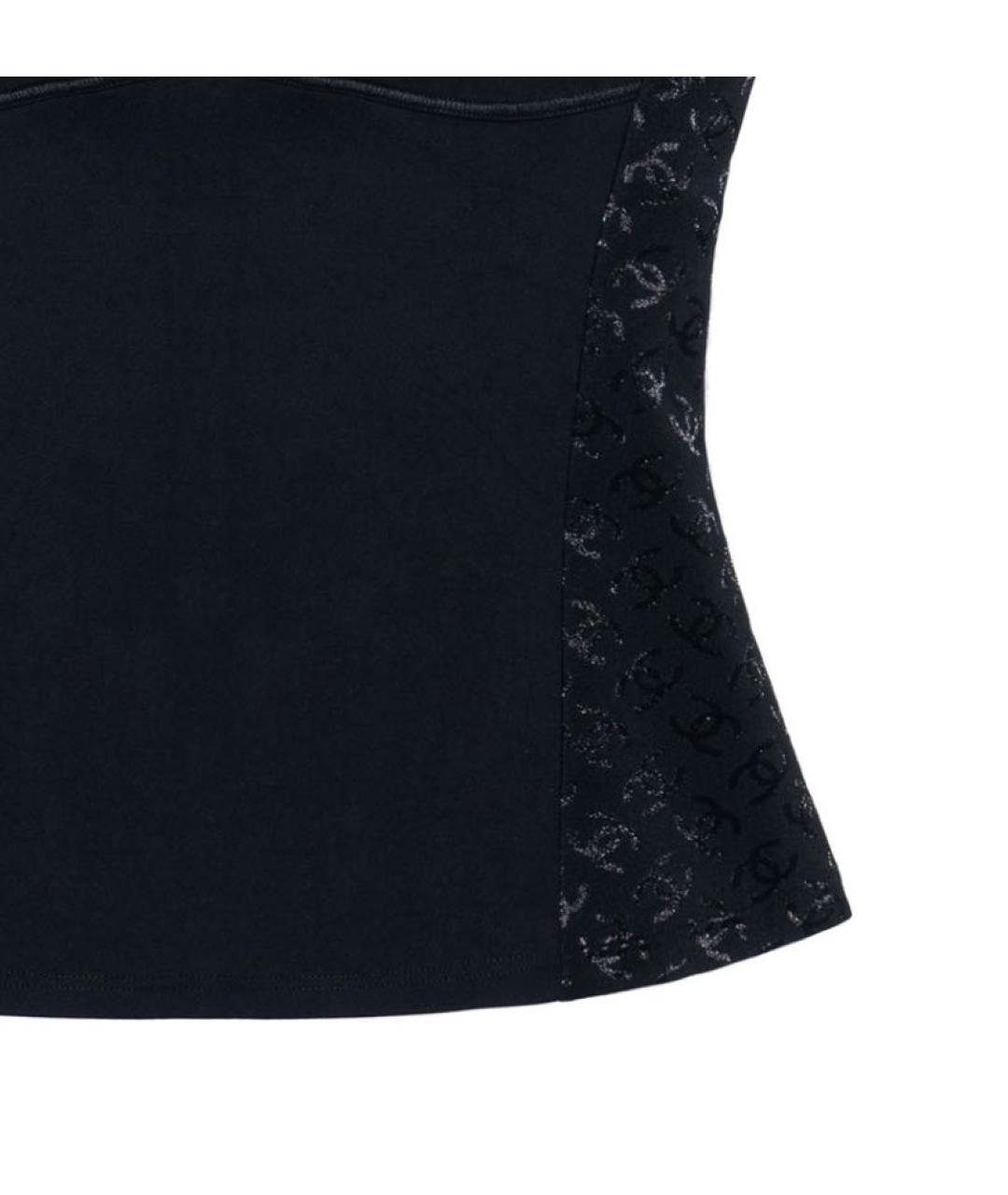 CHANEL Черная футболка, фото 6