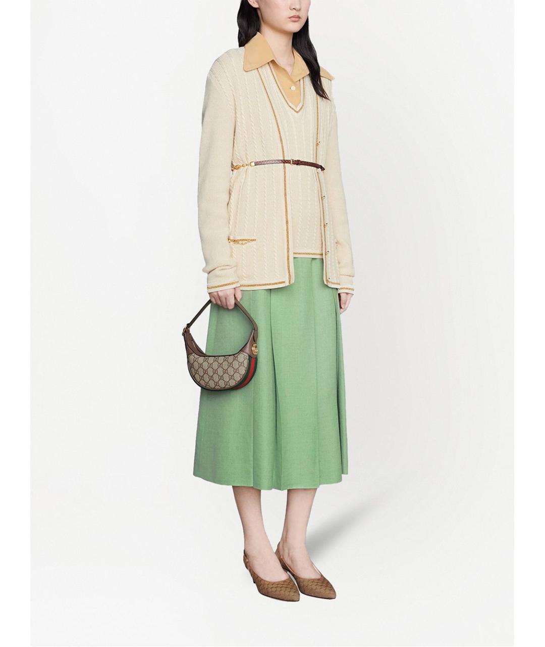 GUCCI Коричневая сумка через плечо, фото 4