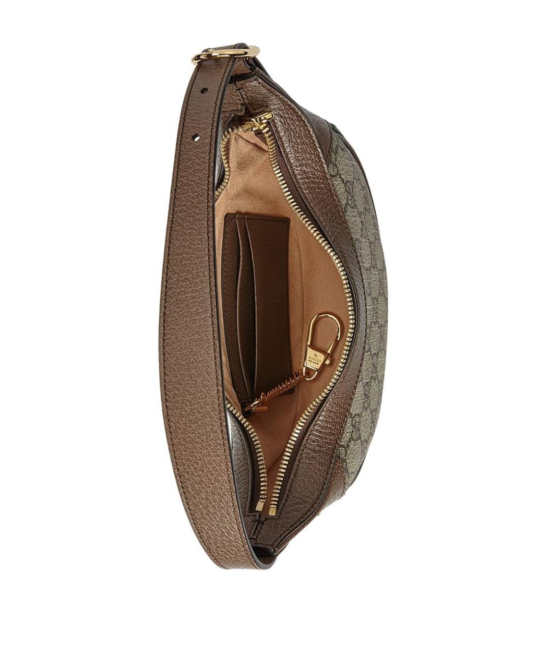 GUCCI Коричневая сумка через плечо, фото 5