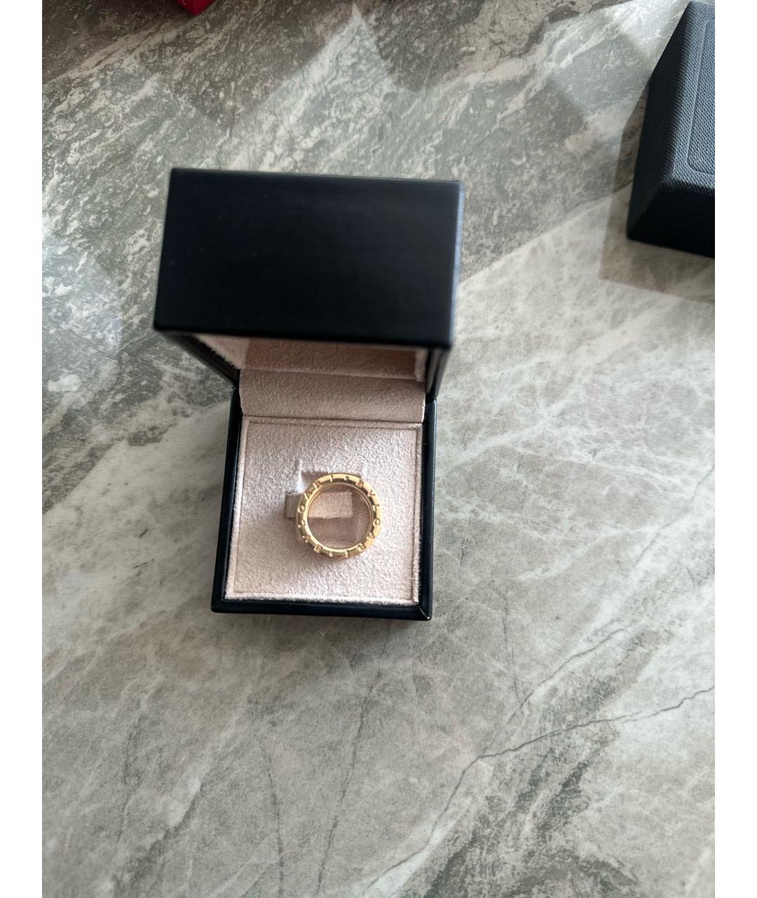 BVLGARI Белое кольцо из розового золота, фото 3