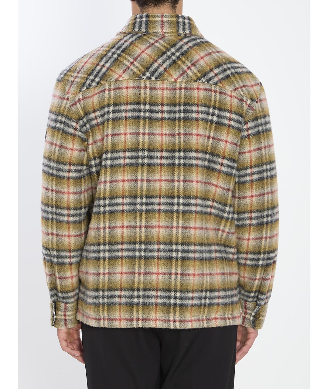 BURBERRY Бежевая полиэстеровая куртка, фото 4