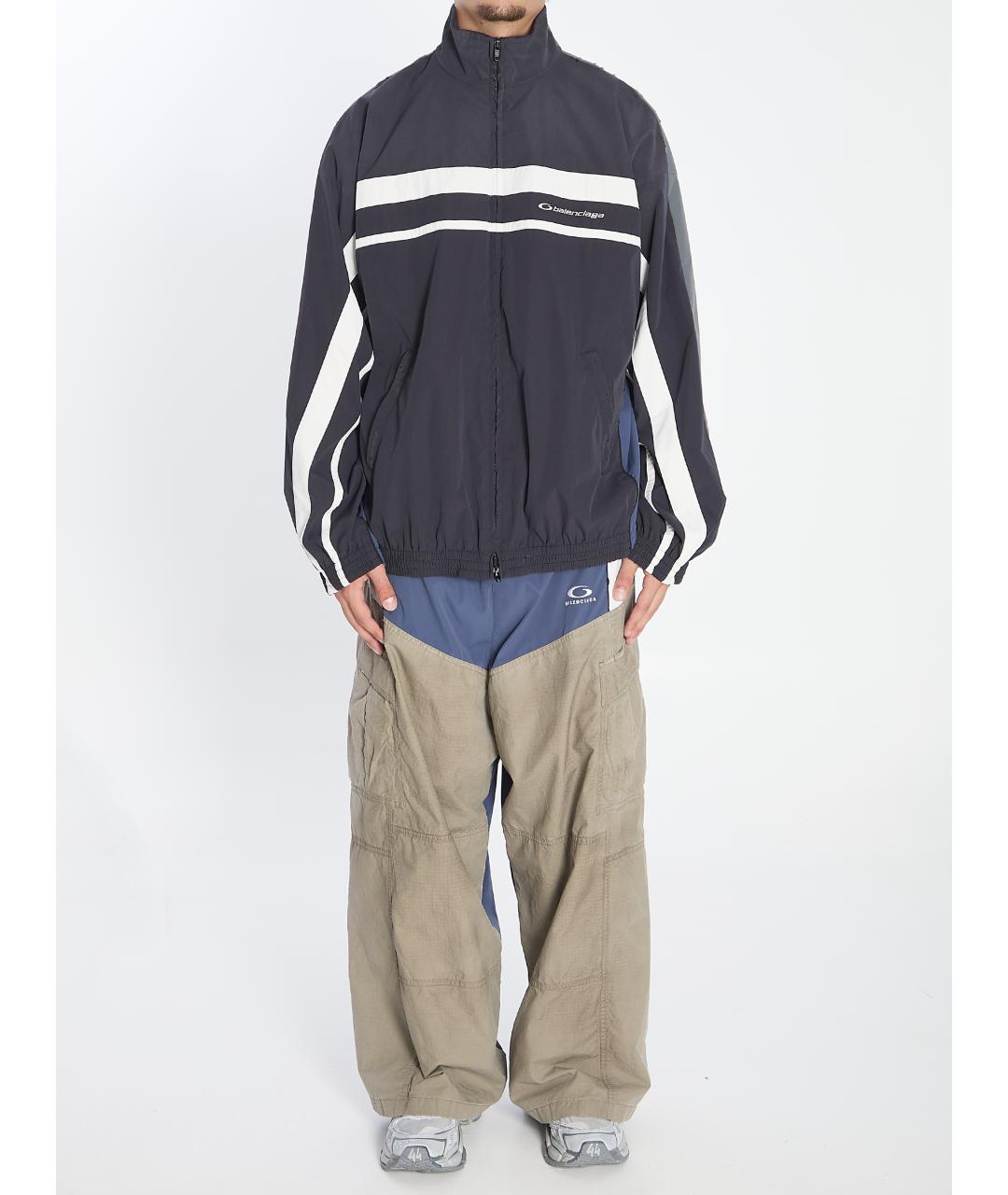 BALENCIAGA Мульти полиэстеровая куртка, фото 6