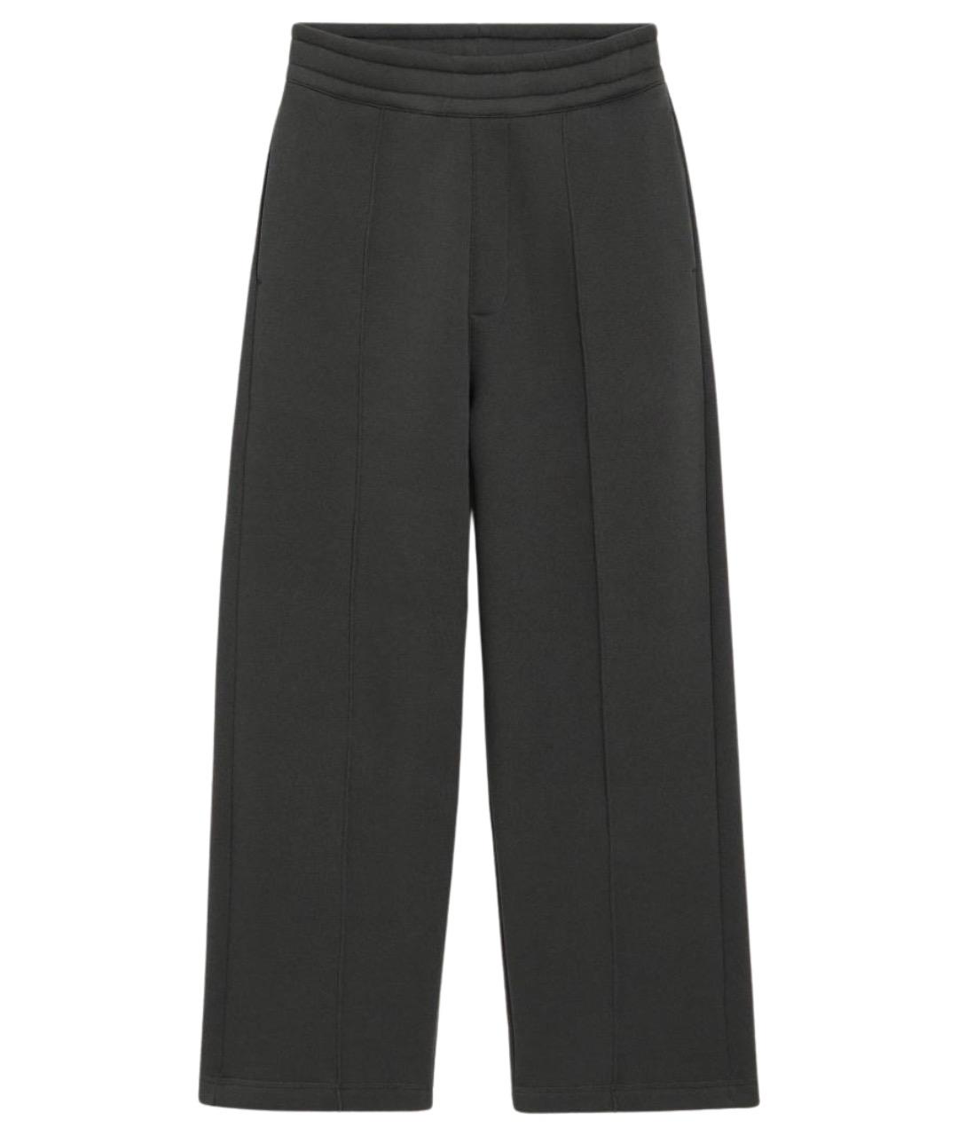 Ami Paris Серые хлопковые повседневные брюки, фото 1