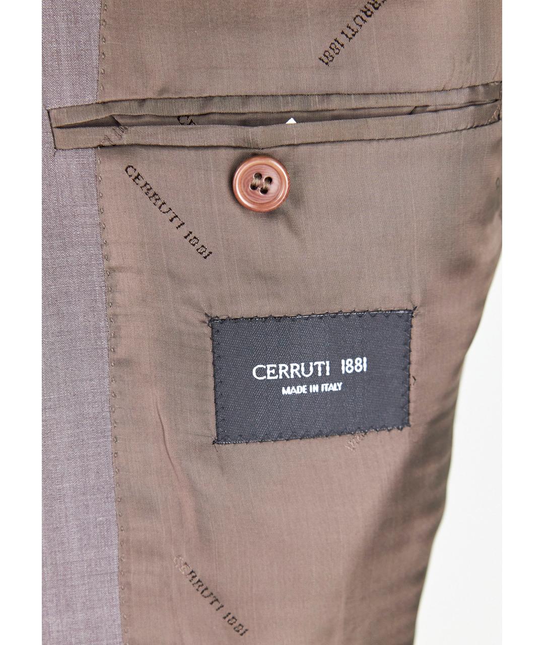 CERRUTI 1881 Серый классический костюм, фото 4