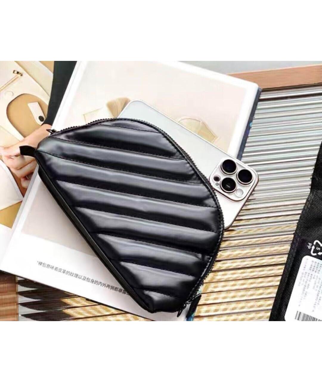 SAINT LAURENT Черная косметичка, фото 6