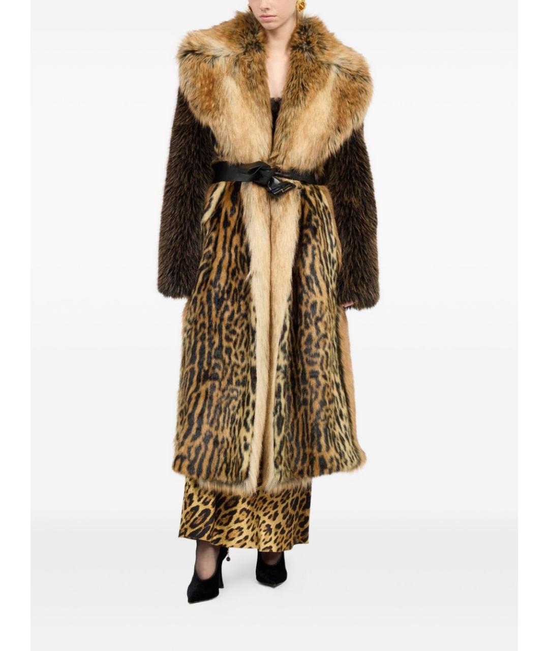 ROBERTO CAVALLI Мульти шелковая юбка макси, фото 2