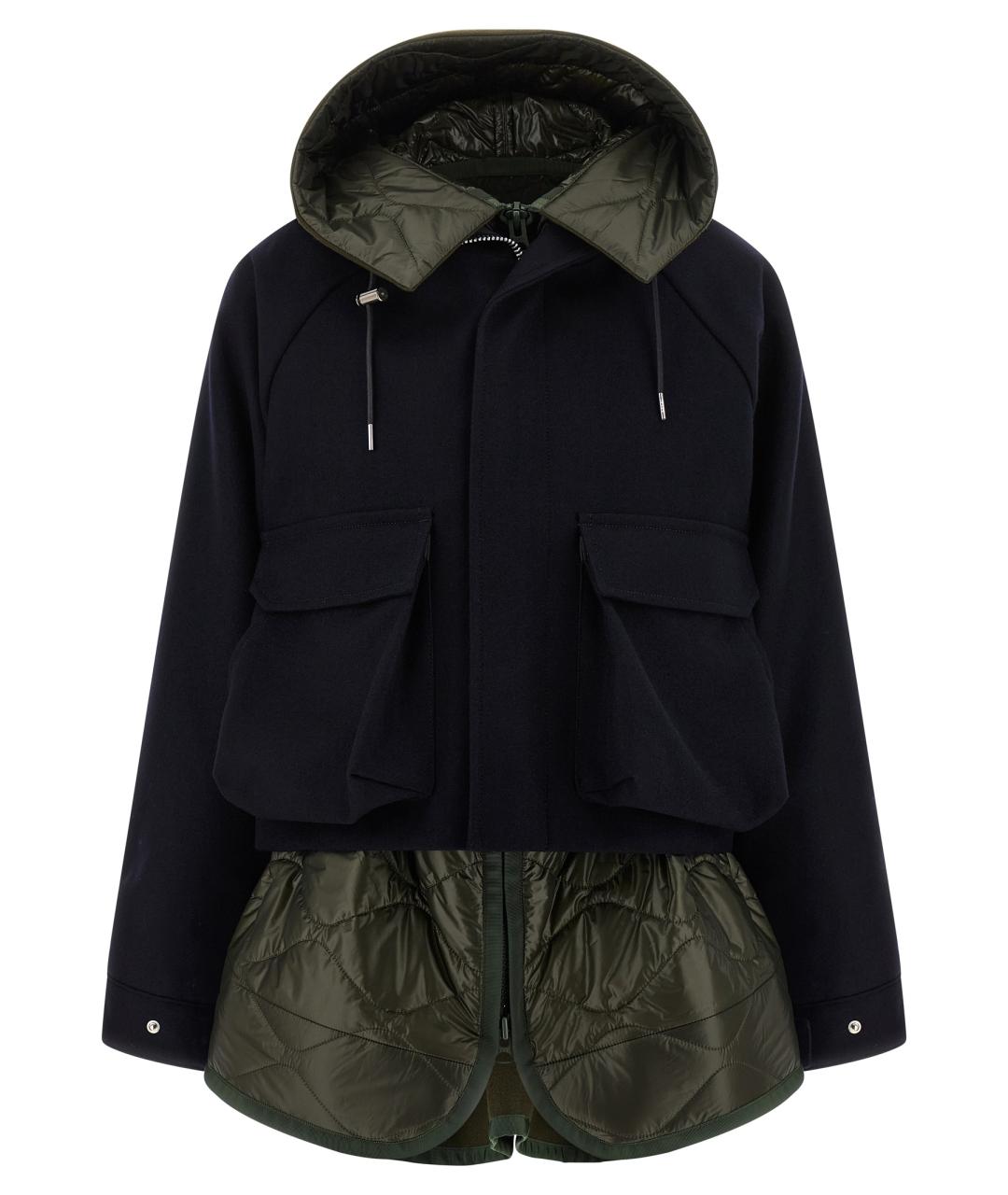 SACAI Мульти шерстяная куртка, фото 1