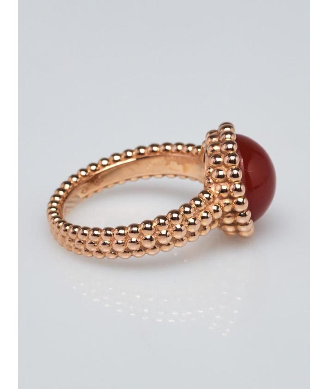 VAN CLEEF & ARPELS Красное кольцо из розового золота, фото 4