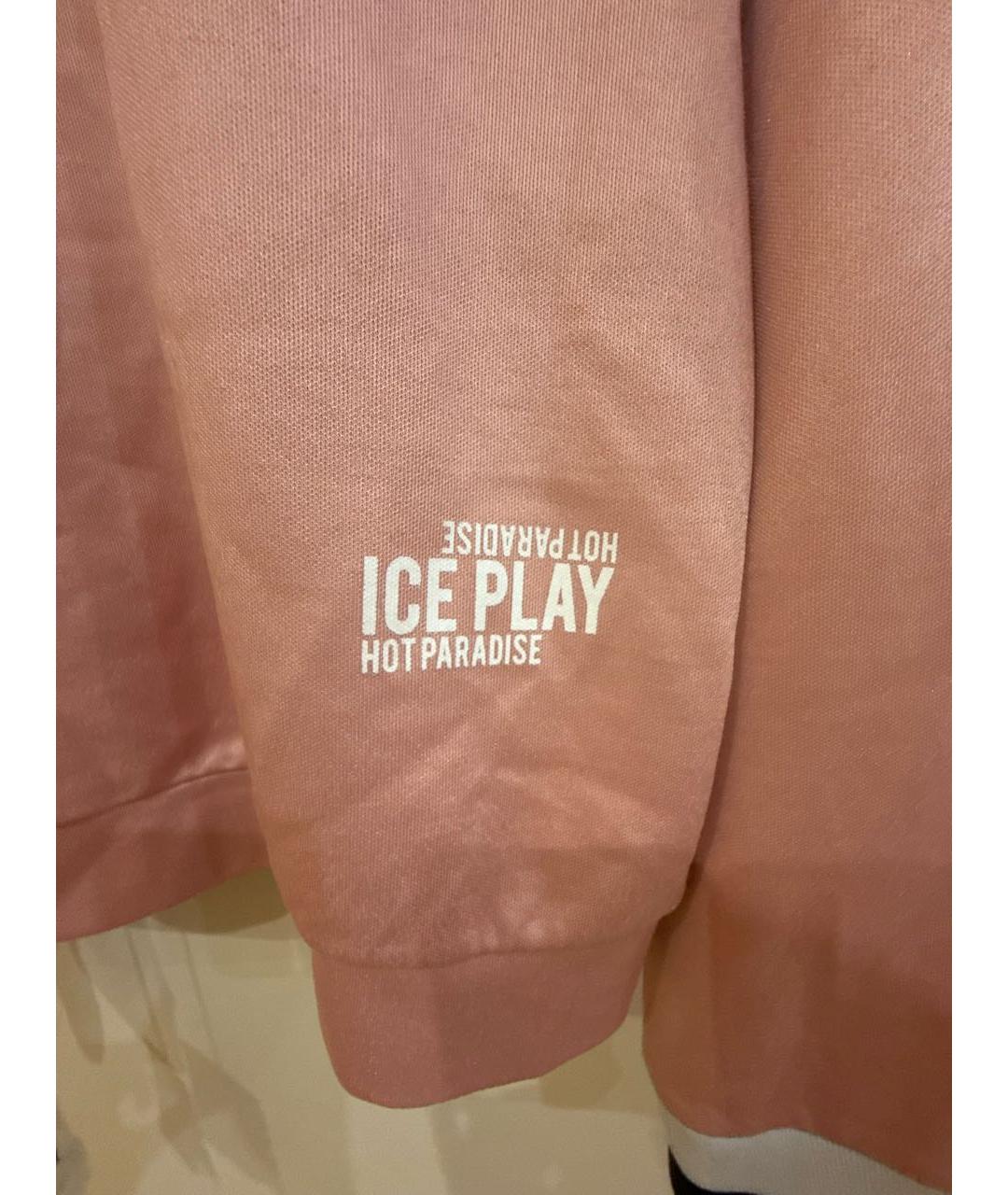 ICEBERG Коралловая полиэстеровая спортивная куртка, фото 5