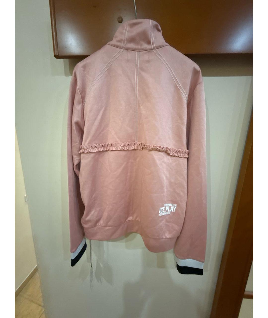 ICEBERG Коралловая полиэстеровая спортивная куртка, фото 2