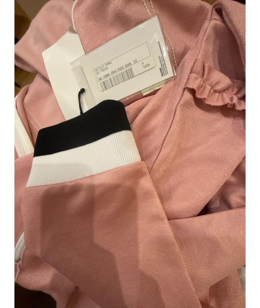 ICEBERG Коралловая полиэстеровая спортивная куртка, фото 8