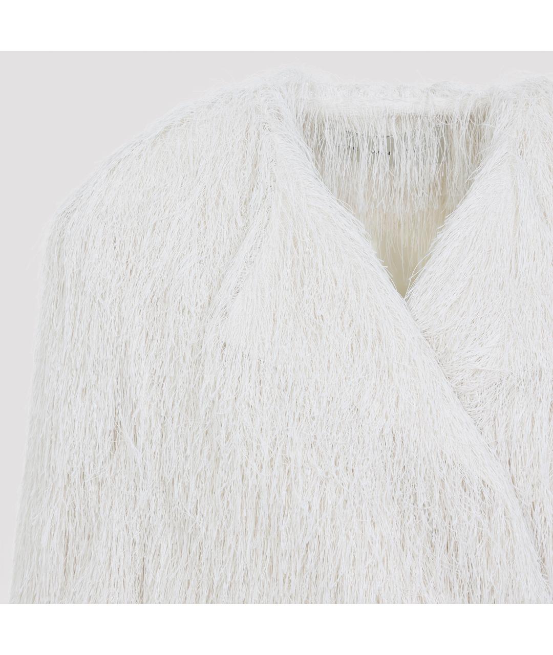 DRIES VAN NOTEN Мульти полиэстеровая шуба, фото 5