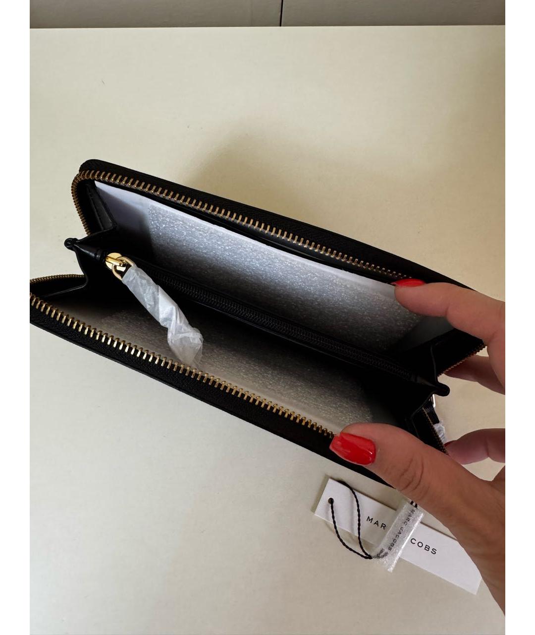 MARC JACOBS Черный кошелек, фото 2
