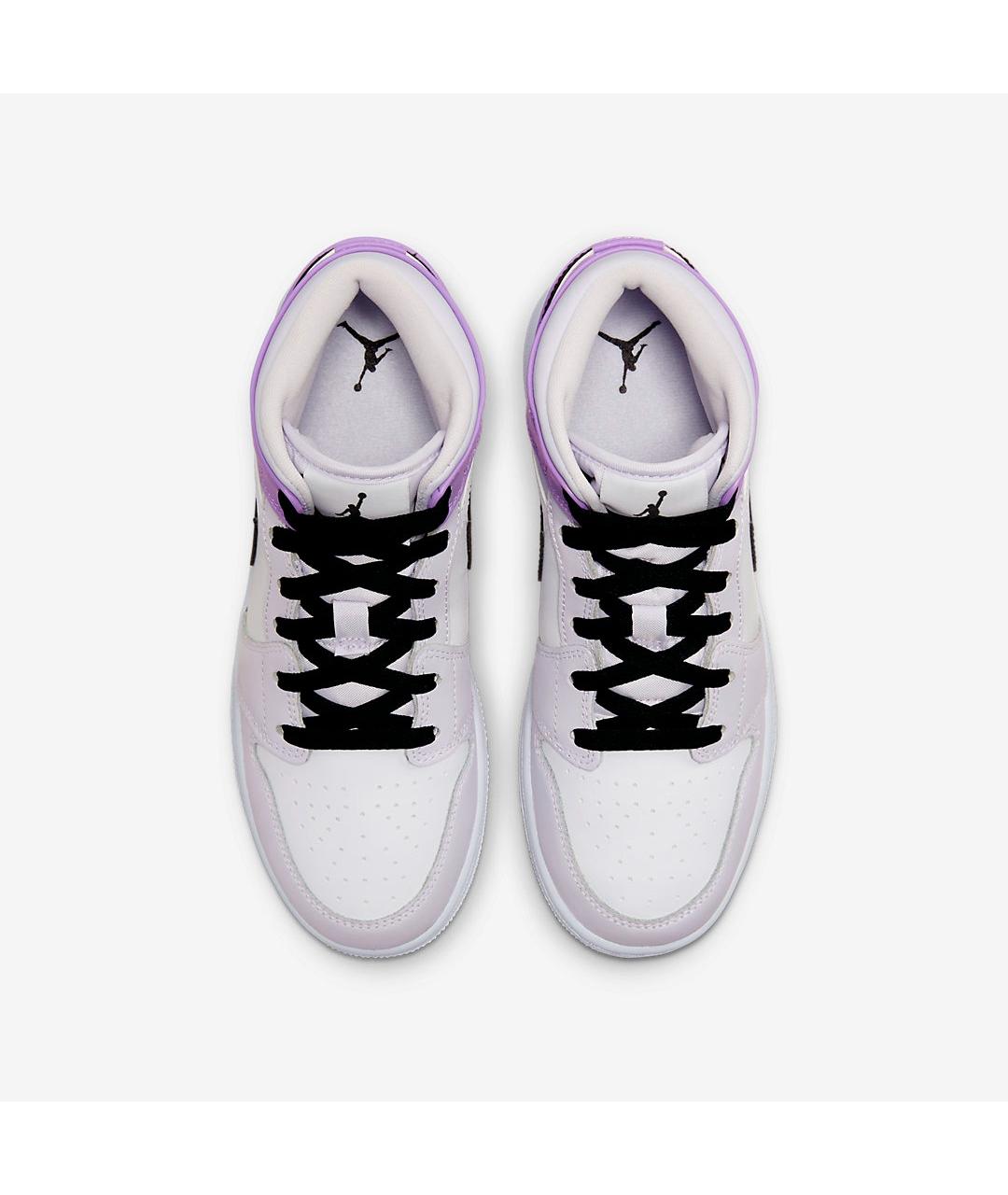 JORDAN Розовые кожаные кроссовки, фото 5