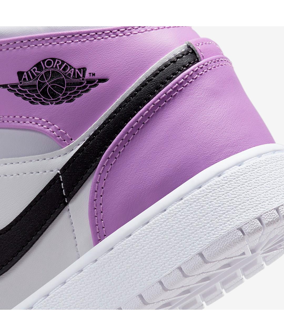 JORDAN Розовые кожаные кроссовки, фото 8