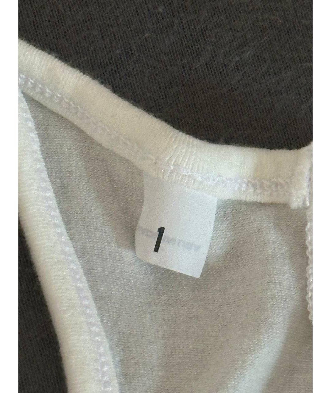 YEEZY Белая хлопковая майка, фото 3
