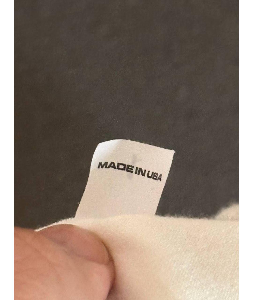 YEEZY Белая хлопковая майка, фото 4