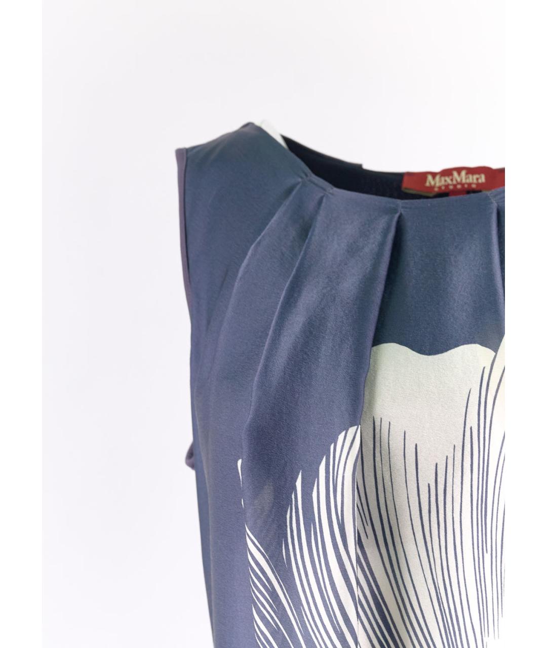 MAX MARA STUDIO Серая блузы, фото 5