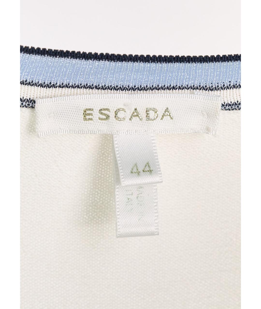 ESCADA Белая вискозная майка, фото 3