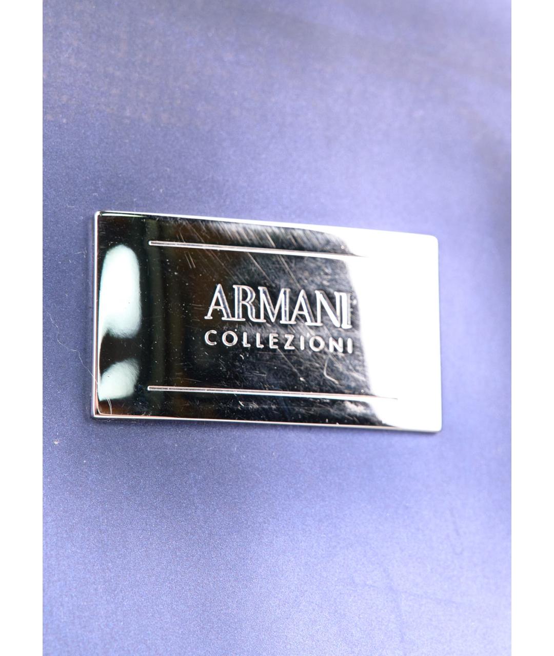 ARMANI COLLEZIONI Синие резиновые сапоги, фото 5