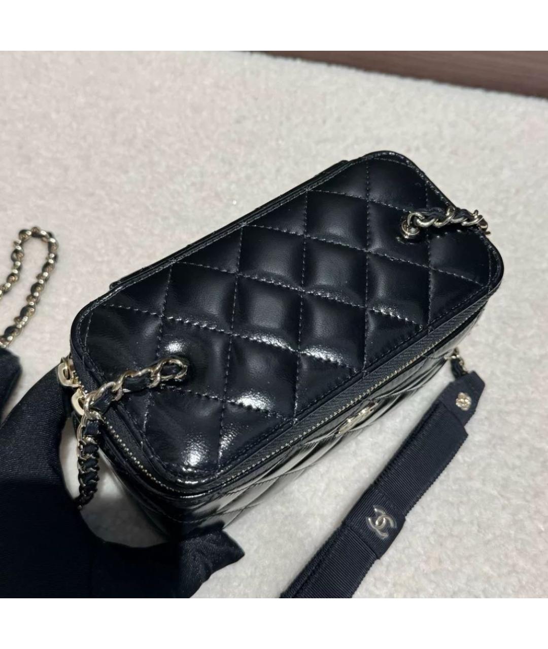 CHANEL Черная косметичка, фото 2