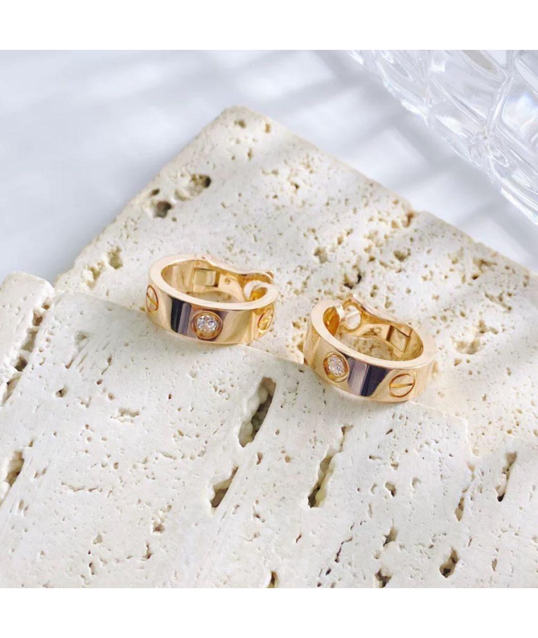 CARTIER Серьги из розового золота, фото 3