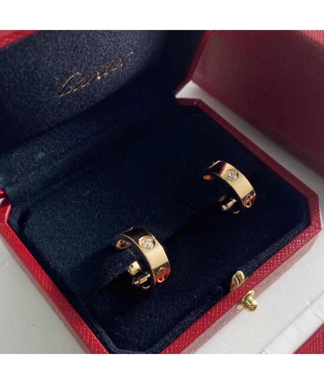 CARTIER Серьги из розового золота, фото 2