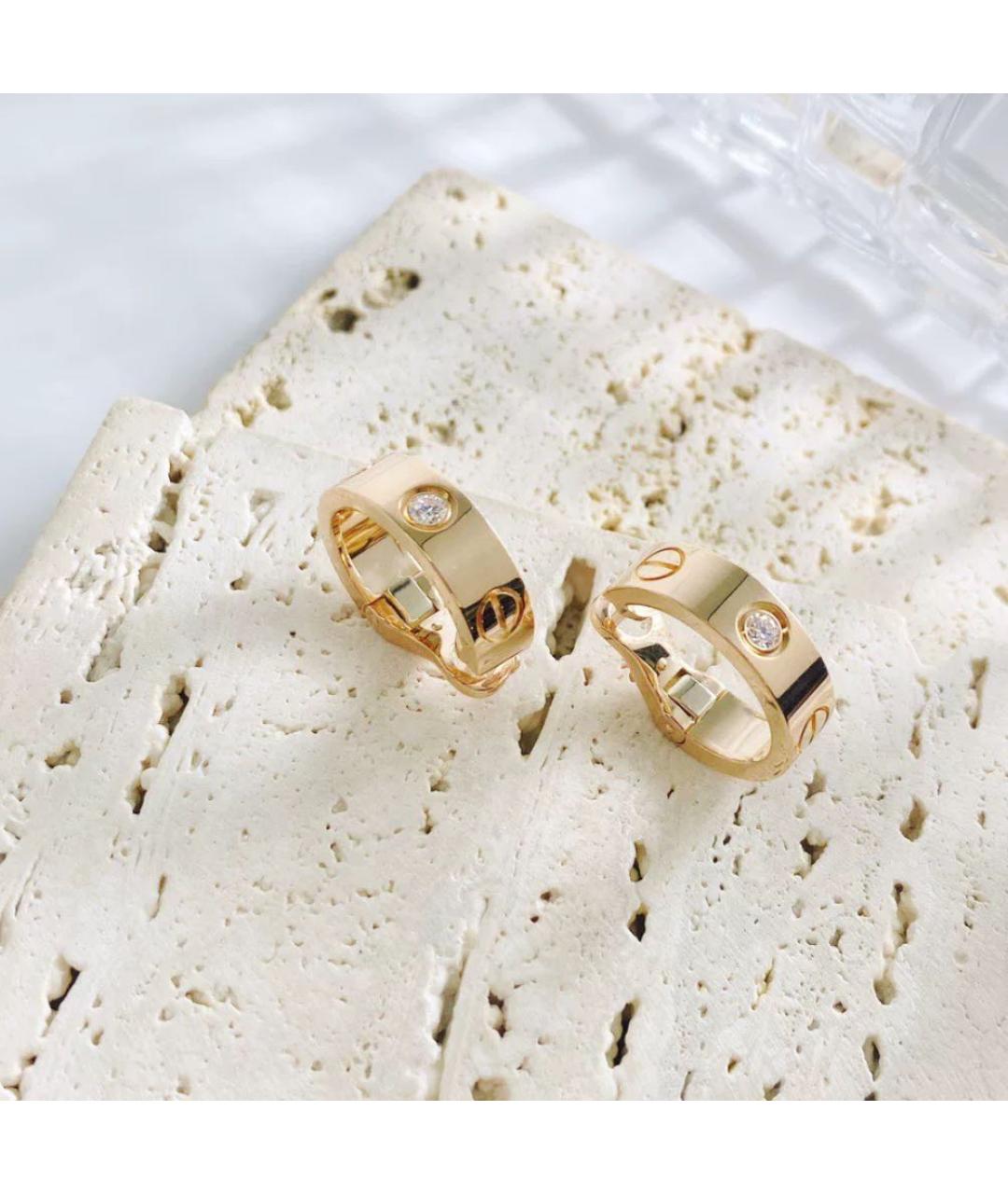 CARTIER Серьги из розового золота, фото 4