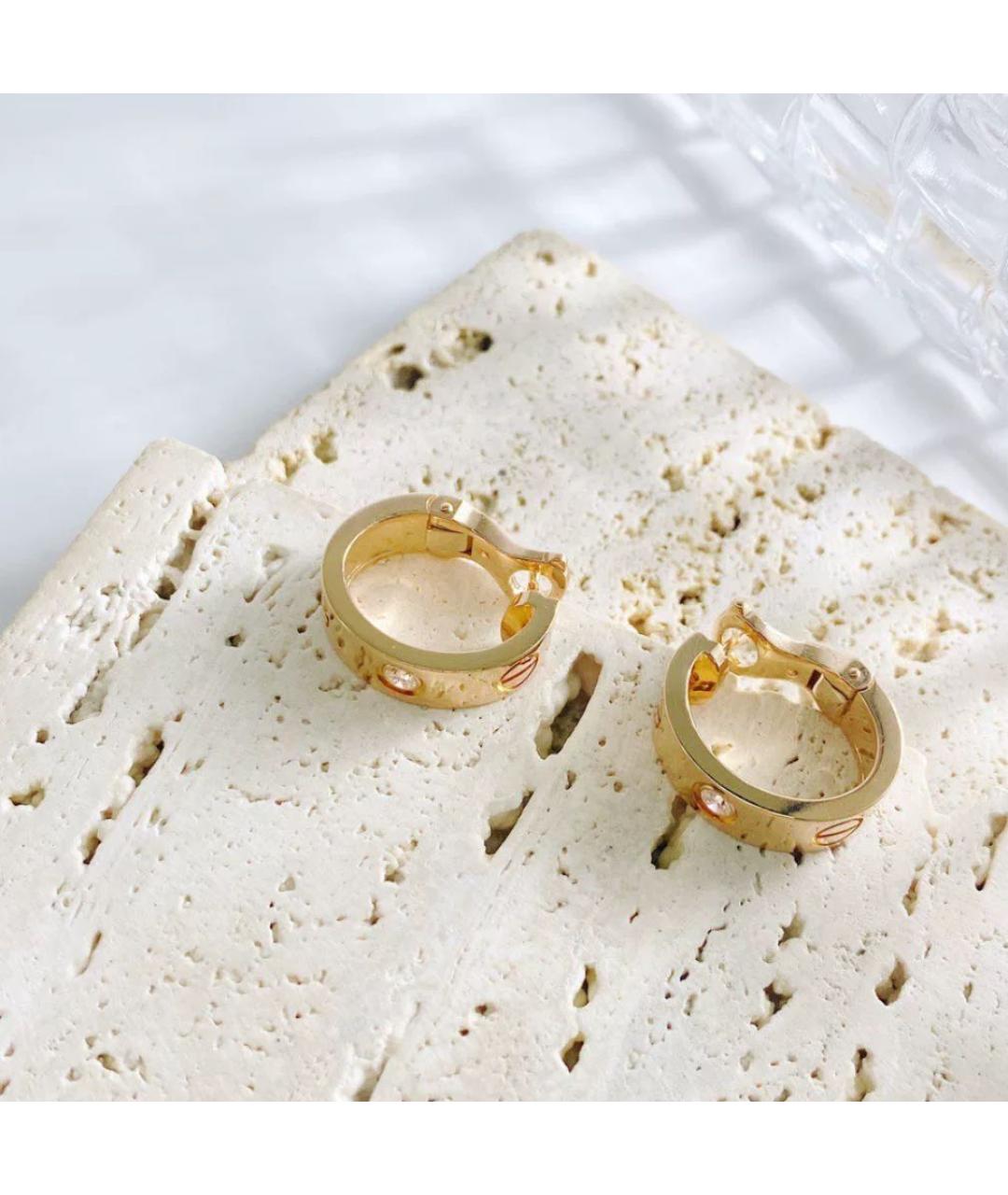 CARTIER Серьги из розового золота, фото 5