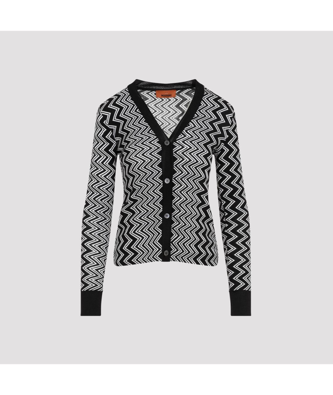 MISSONI Антрацитовый шерстяной кардиган, фото 5
