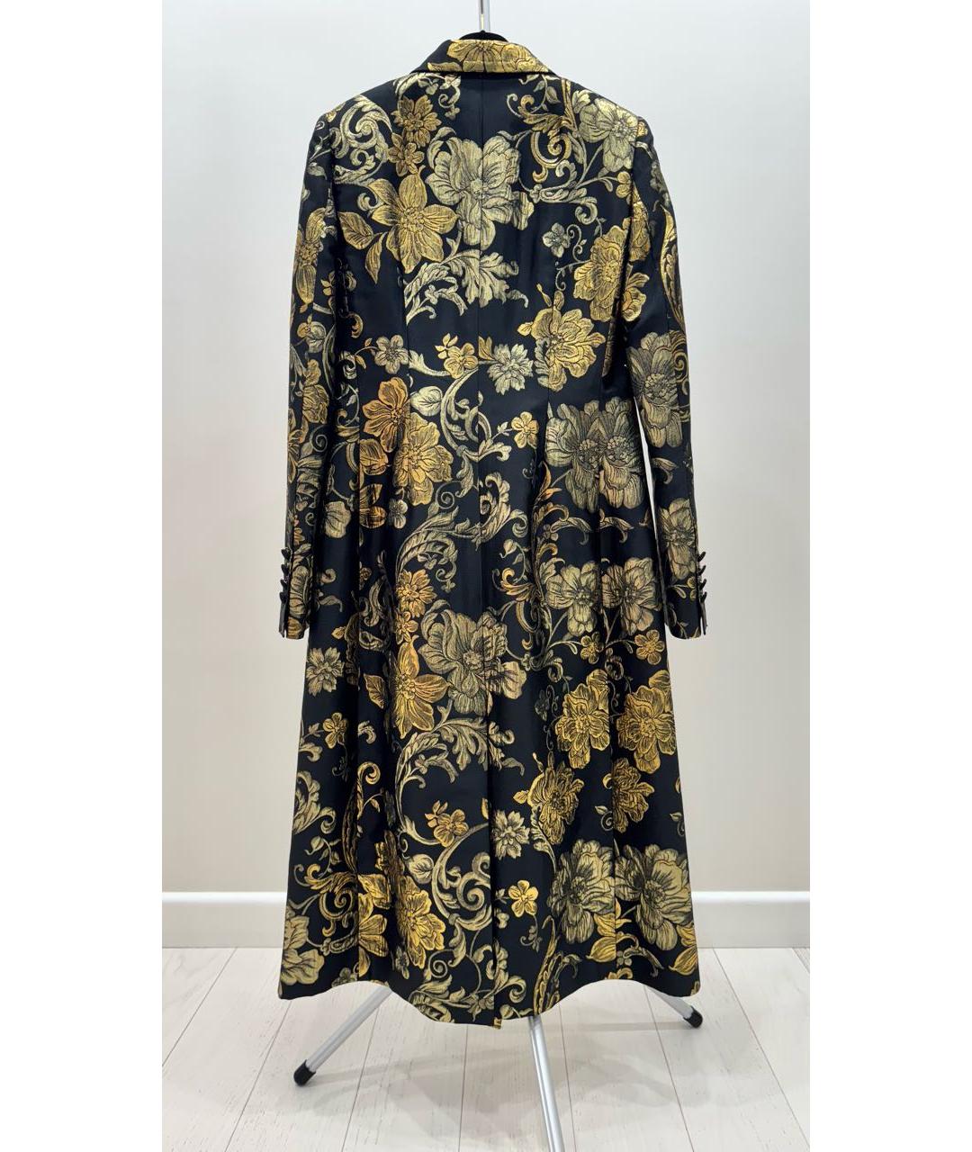 DOLCE&GABBANA Черное пальто, фото 2