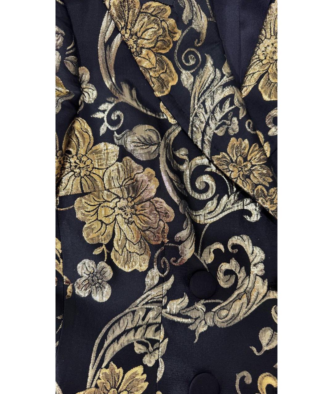 DOLCE&GABBANA Черное пальто, фото 4