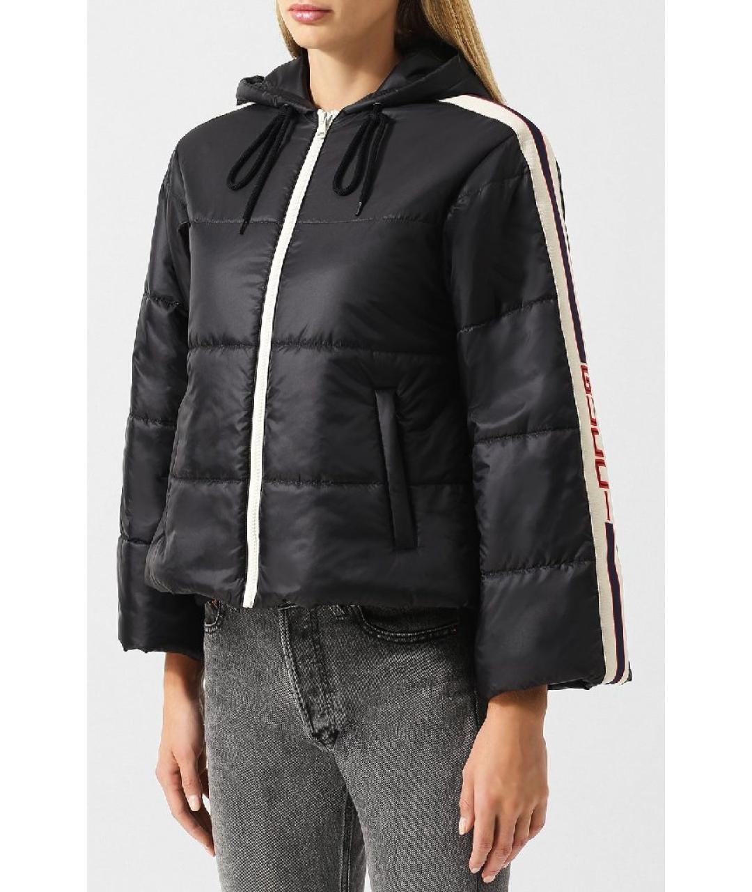 GUCCI Черный полиамидовый пуховик, фото 7