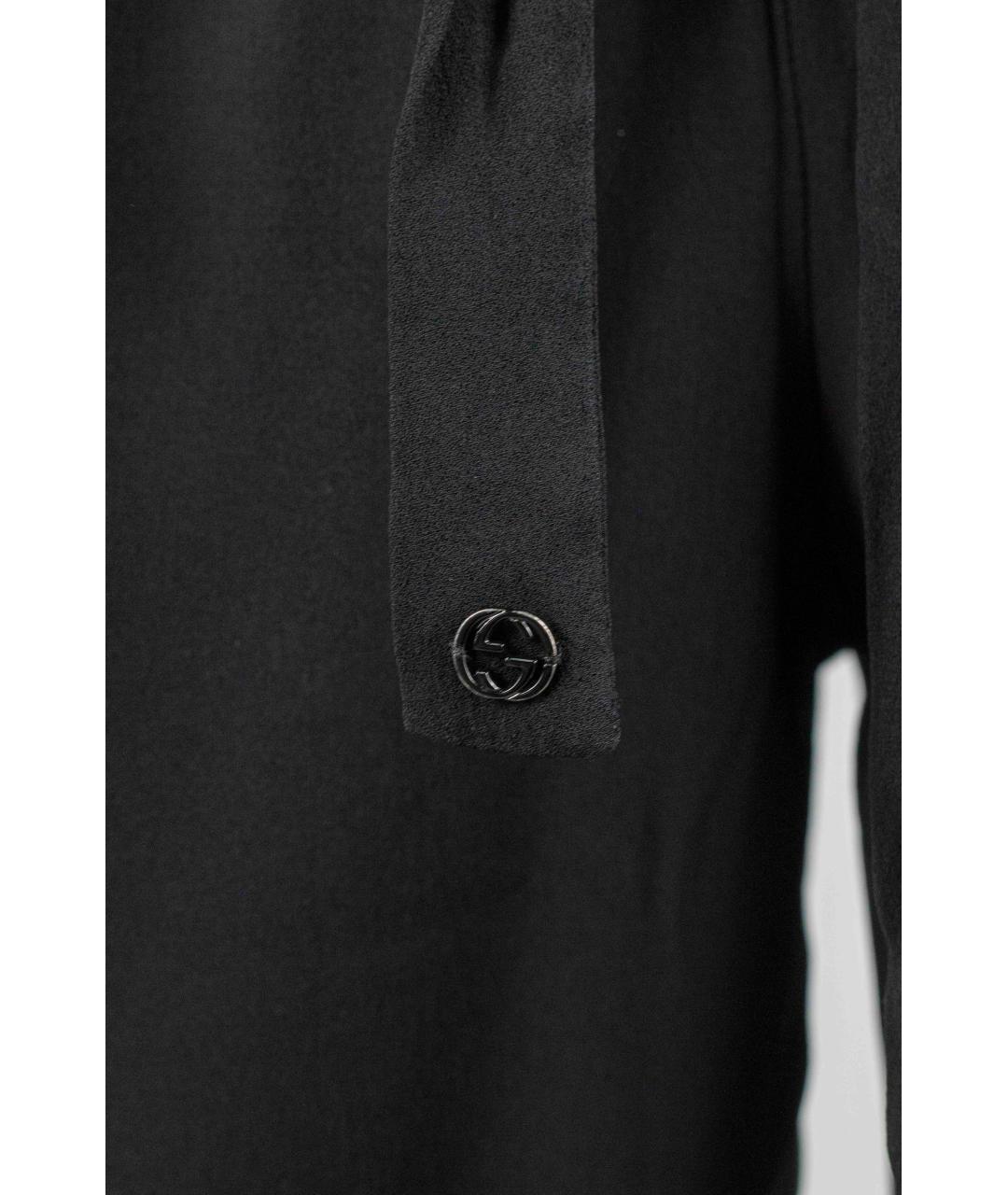 GUCCI Черные прямые брюки, фото 4