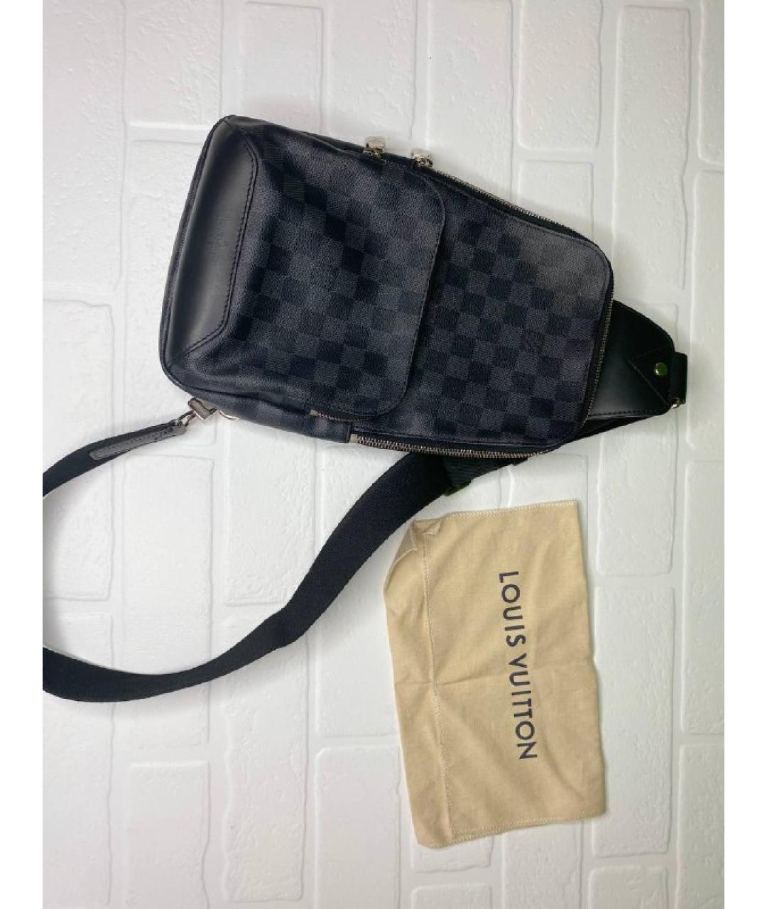 LOUIS VUITTON Серая сумка на плечо, фото 2