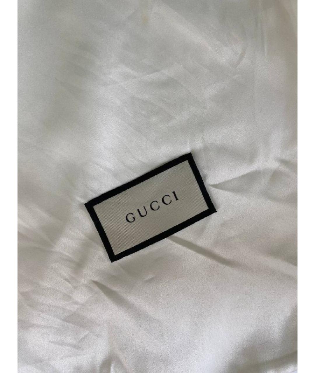 GUCCI Белые хлопковые шорты, фото 7