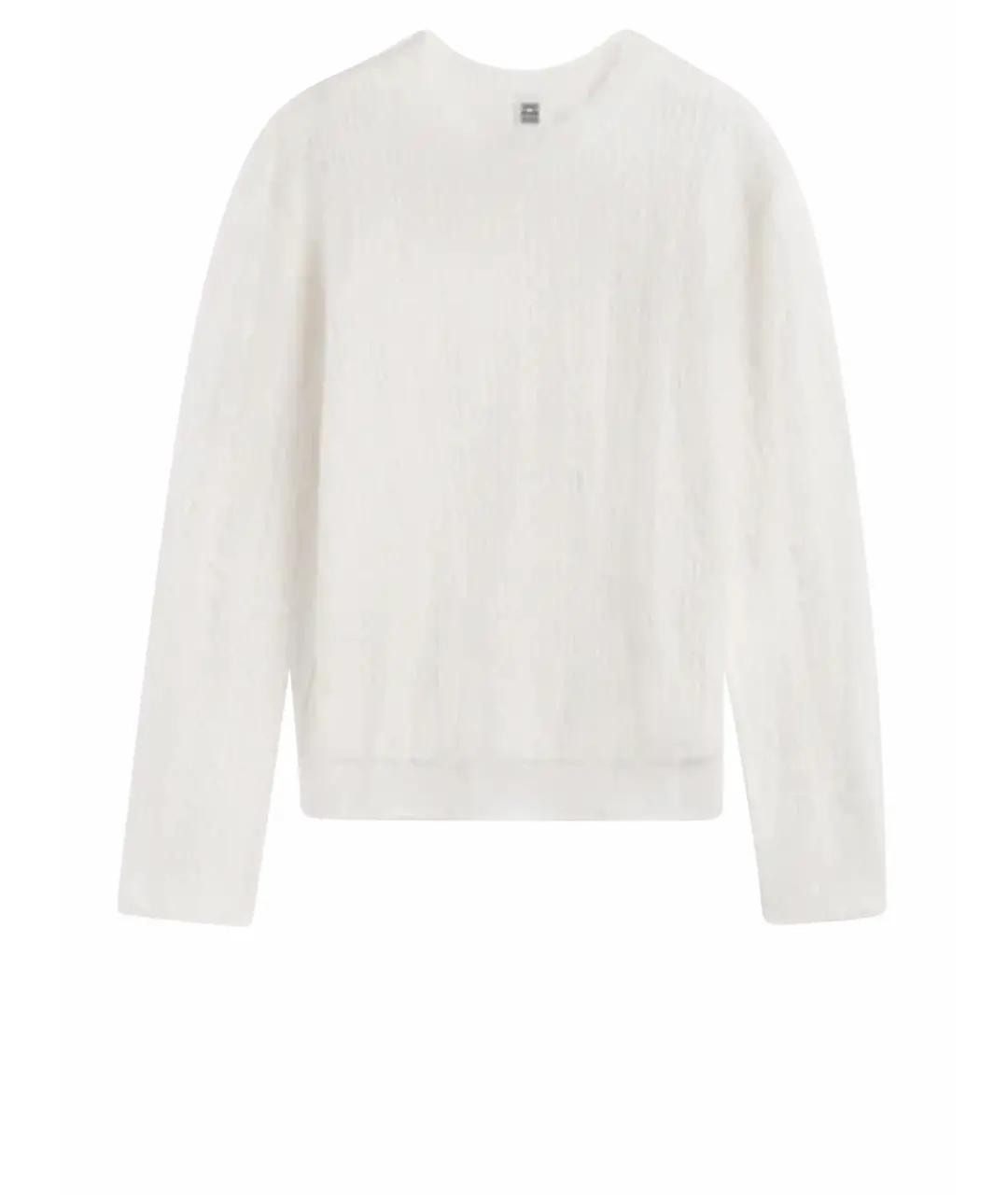 TOTEME Белый шерстяной джемпер / свитер, фото 1