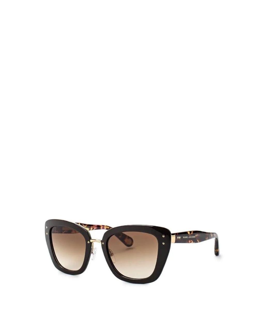 MARC JACOBS Антрацитовые пластиковые солнцезащитные очки, фото 1