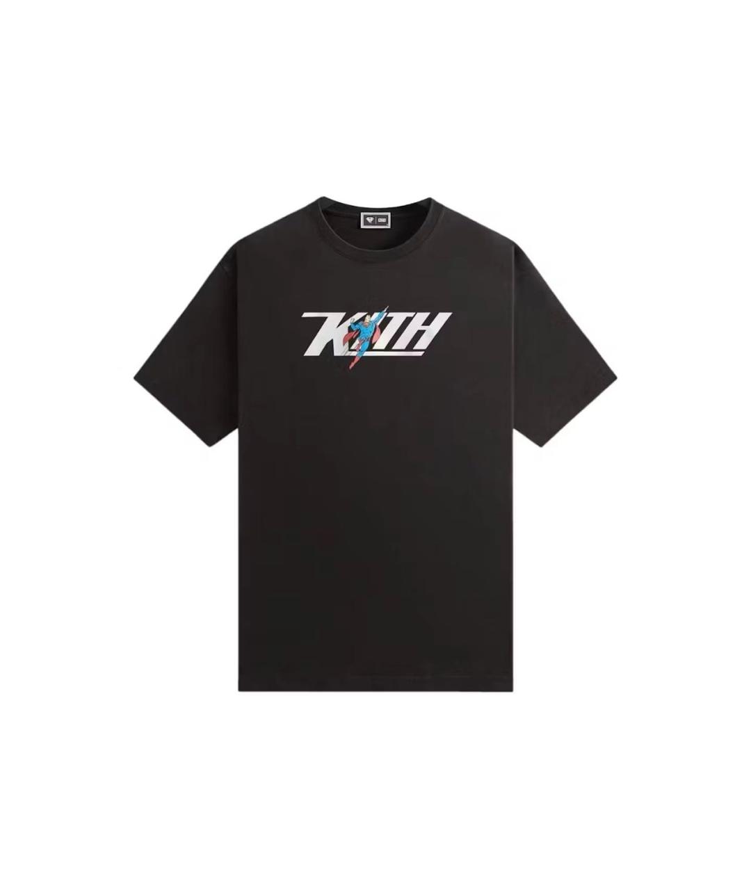 KITH Черная футболка, фото 1