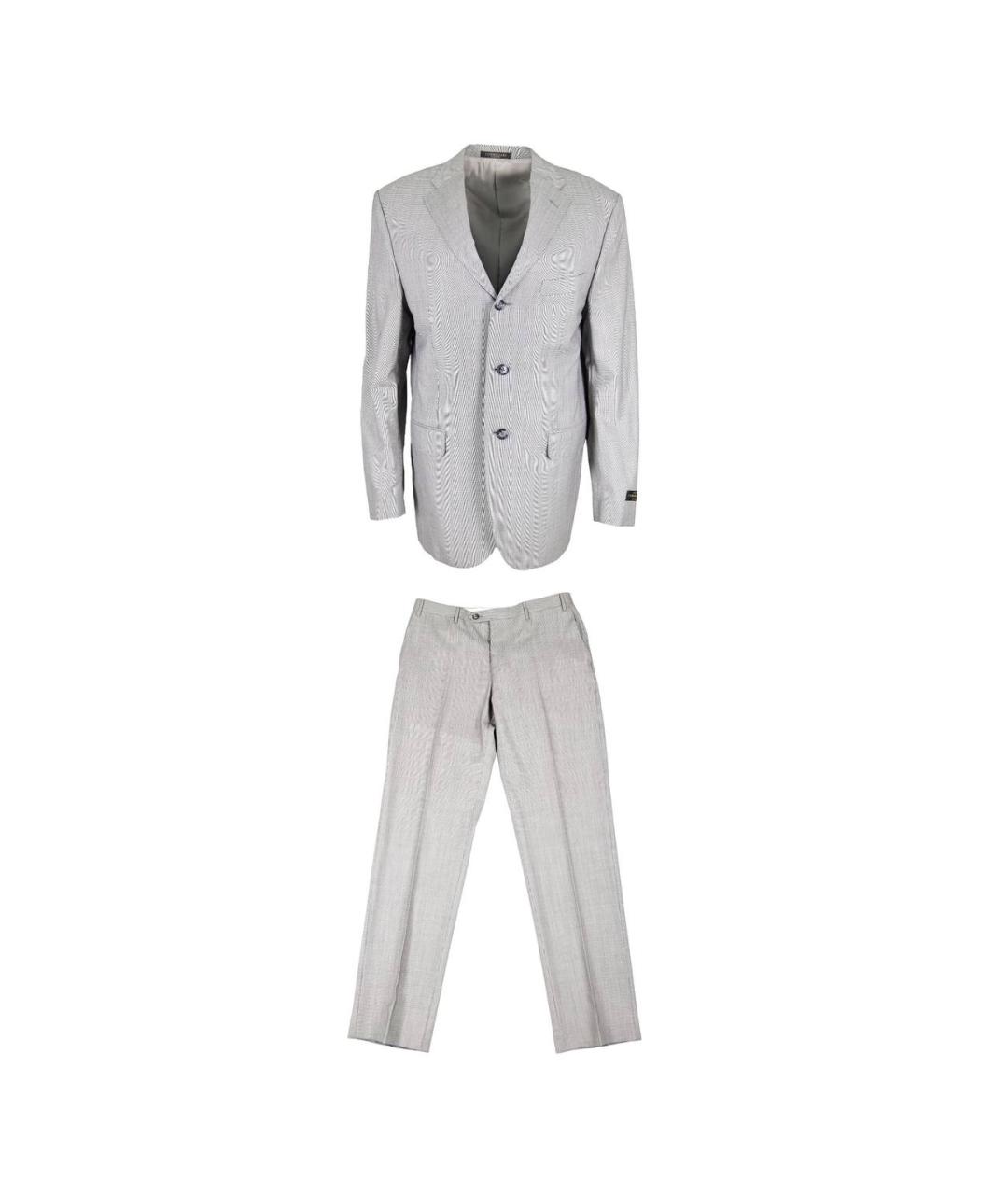 CORNELIANI Серый классический костюм, фото 1