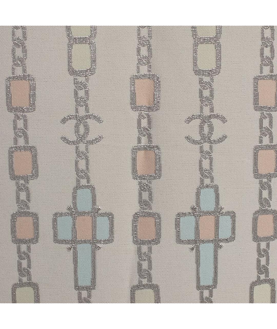 CHANEL Серая полиэстеровая майка, фото 4