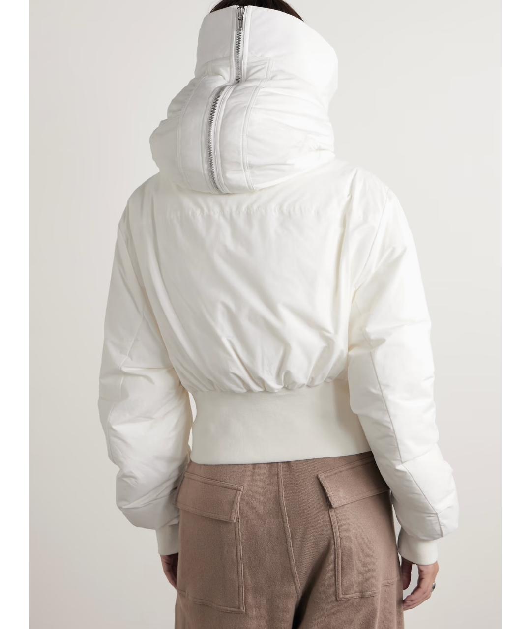 RICK OWENS Белый пуховик, фото 5