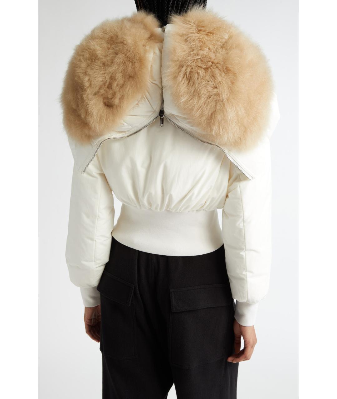 RICK OWENS Белый пуховик, фото 9