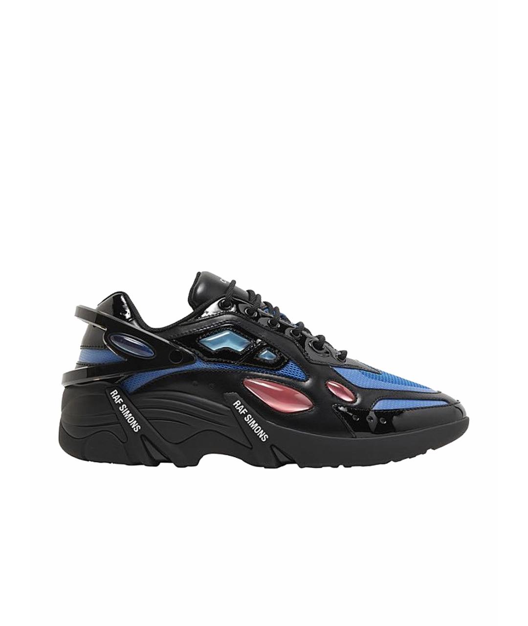 RAF SIMONS Замшевые низкие кроссовки / кеды, фото 1