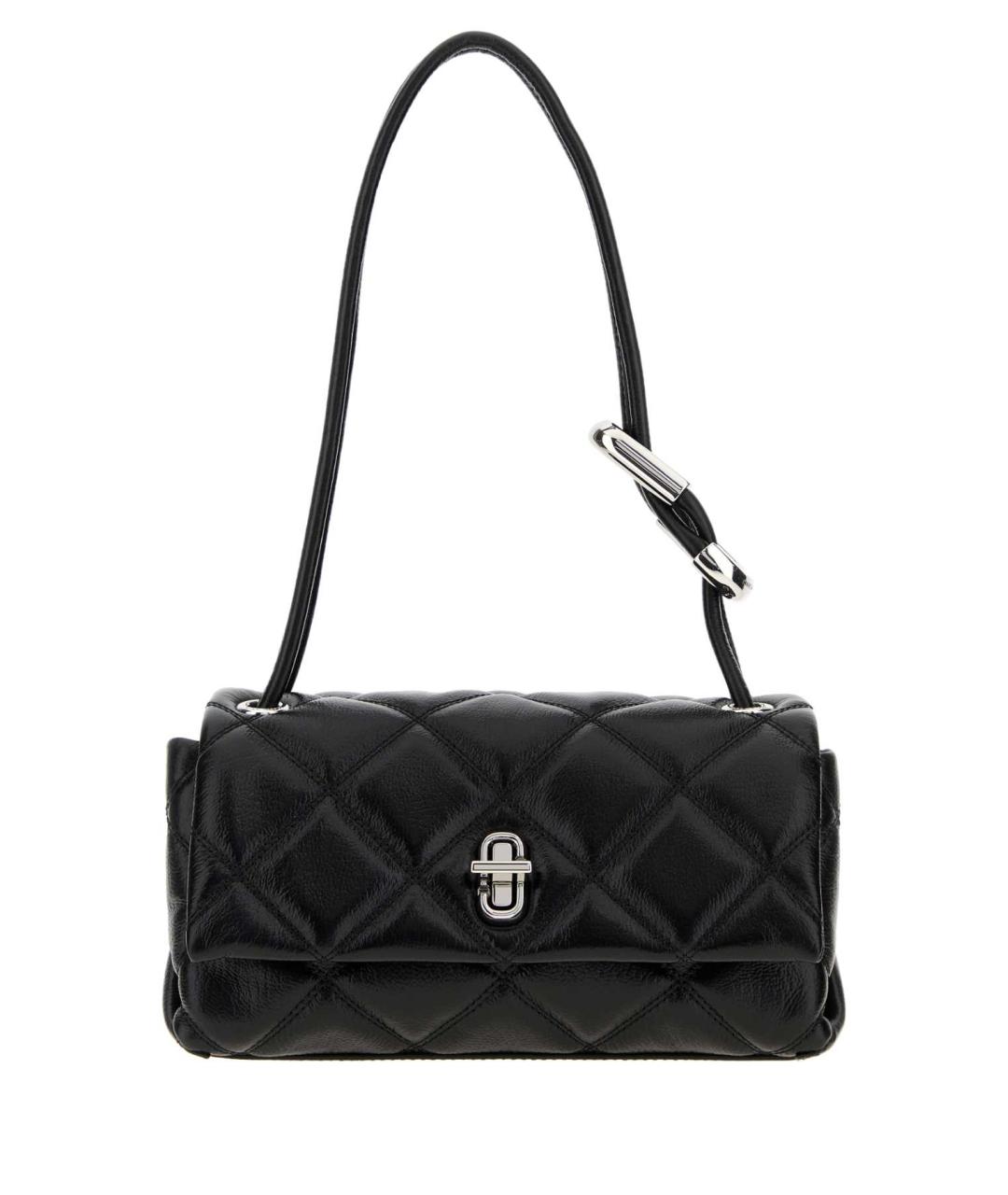 MARC JACOBS Черная кожаная сумка через плечо, фото 1